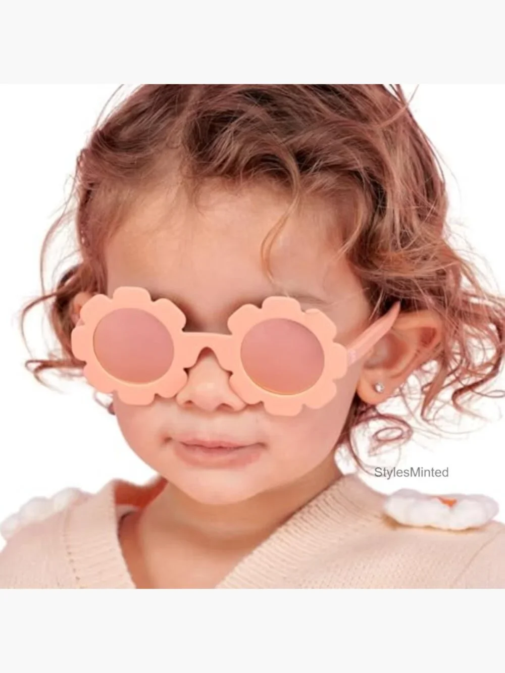 Kids Flower Shape Polarized UV400 Sunglasses Ages 3-5